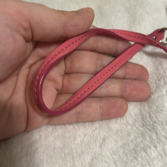 Coach Pink Phone Wristlet - Picture 6 of 6